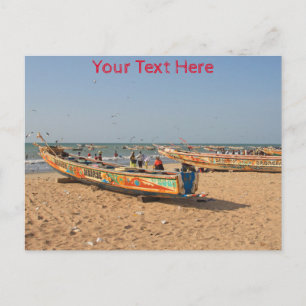 Das Gambia Postkarte