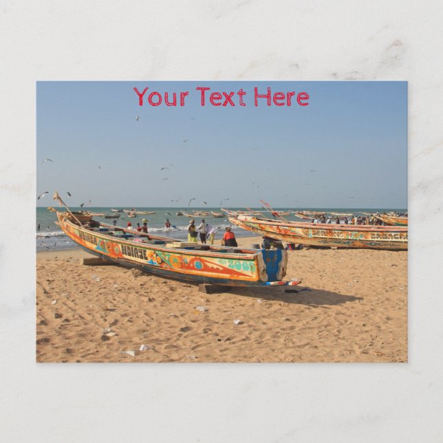 Das Gambia Postkarte (Vorderseite)