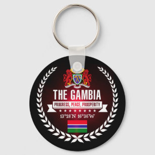 Das Gambia Schlüsselanhänger