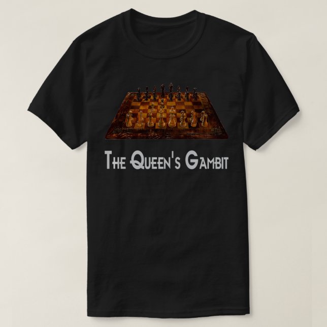 Das Gambit der Königin T-Shirt (Design vorne)