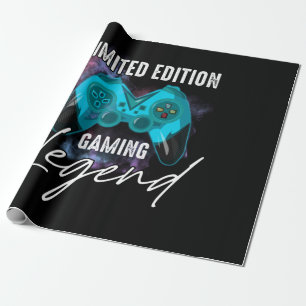 Das Gaming Legende für Gamer-Videospiel Geschenkpapier