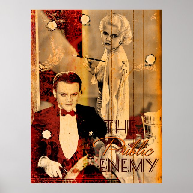 Das Gangster-Blonde-Mädchen Poster (Vorne)