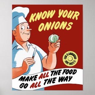 Das ganze Essen geht den ganzen Weg - der Zweite W Poster