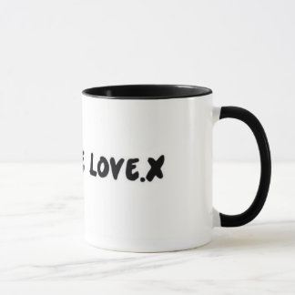 Das ganzes Love.x Tasse