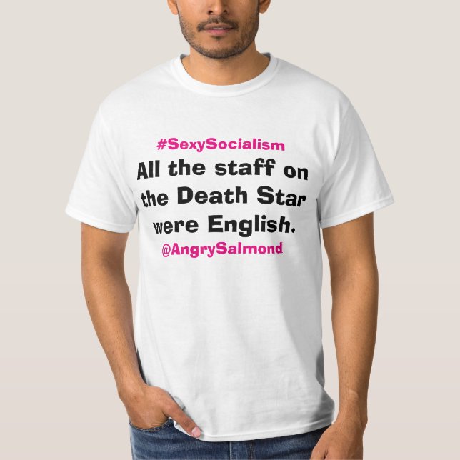Das ganzes Personal auf dem Todesstern war- T-Shirt (Vorderseite)
