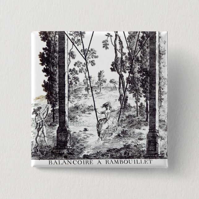 Das Garten-Schwingen in Rambouillet, von Button (Vorderseite)