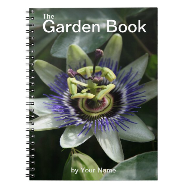 Das Gartenbuch Passiflora Notizblock (Vorderseite)