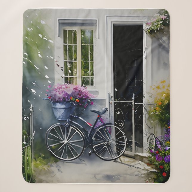 Das Gartenfahrrad Sherpadecke (Vorderseite)