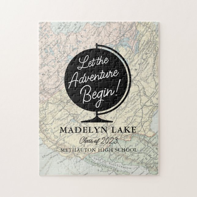 Das Gästebuch "Adventure Begin Abschluss" gelassen (Vertikal)