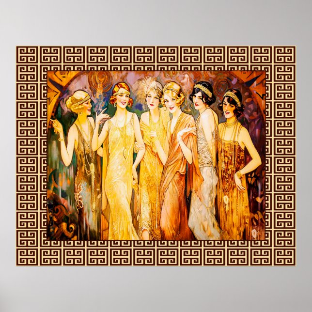 Das Gatsby Ladys Poster. Poster (Vorne)