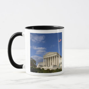 Das Gebäude des Obersten Gerichtshofs der Vereinig Tasse