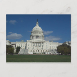 Das Gebäude Hauptstadt Postkarte