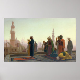 Das Gebet, 1865 Poster