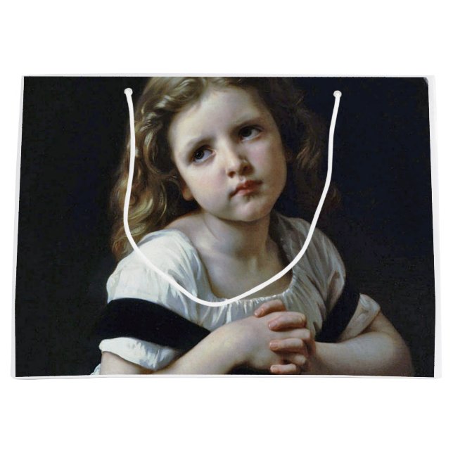 Das Gebet, Bouguereau Große Geschenktüte (Vorderseite)