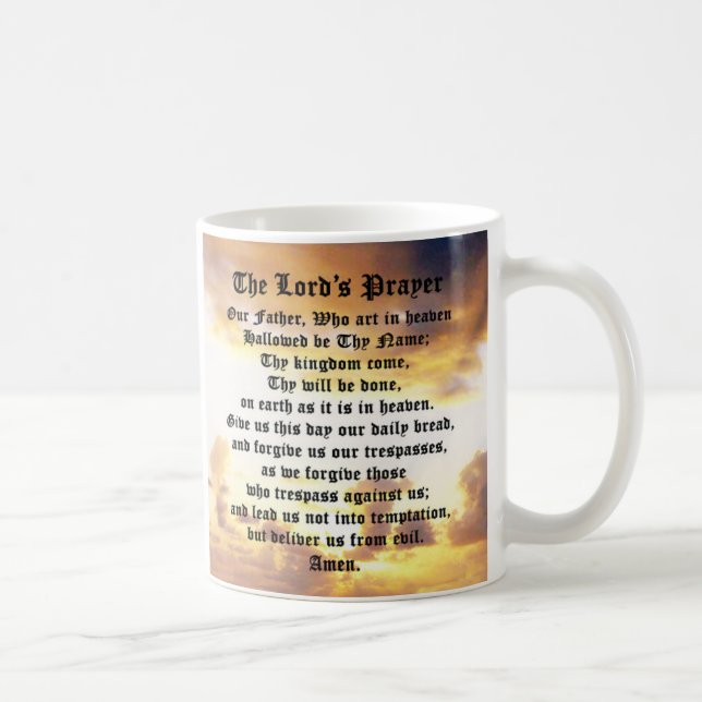 Das Gebet des Herrn, die Tasse des Gebets (Rechts)