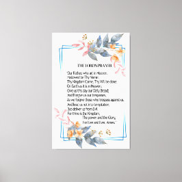 Das Gebet des Herrn Leinwanddruck