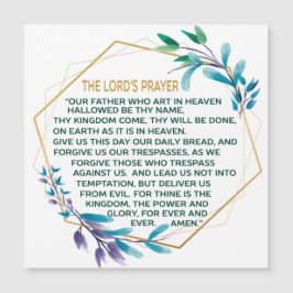 Das Gebet des Herrn Magnetkarte