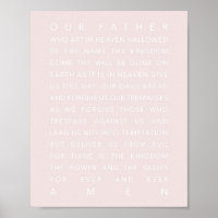 Das Gebet des Herrn rosa
