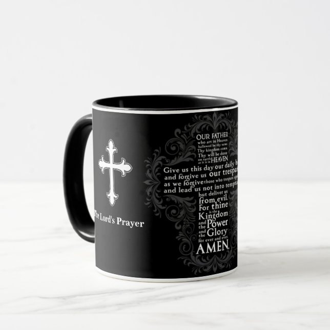 Das Gebet des Herrn Tasse (Vorderseite Links)