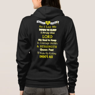 Das Gebet des Kriegers... Endometriose Hoodie