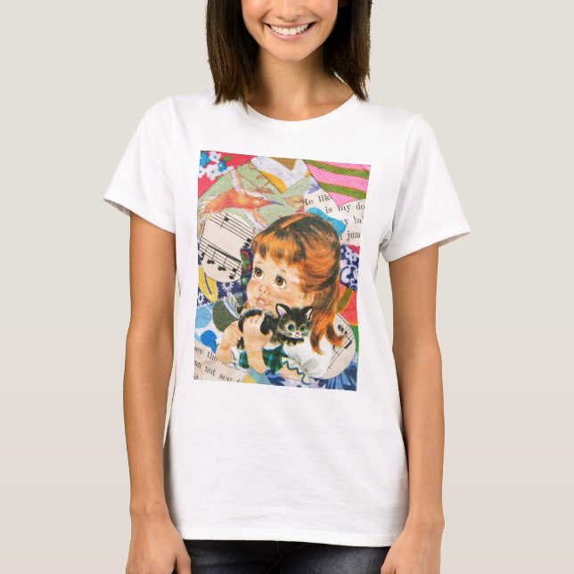 Das Gebet eines Katzen-Inhabers T-Shirt (Vorderseite)