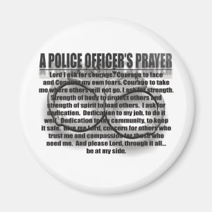 DAS GEBET EINES POLIZEIBEAMTEN MAGNET