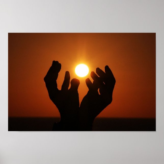 Das Gebet für die Sonne Poster (Vorne)