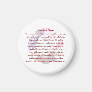 Das Gebets-Magnet des Feuerwehrmannes Magnet