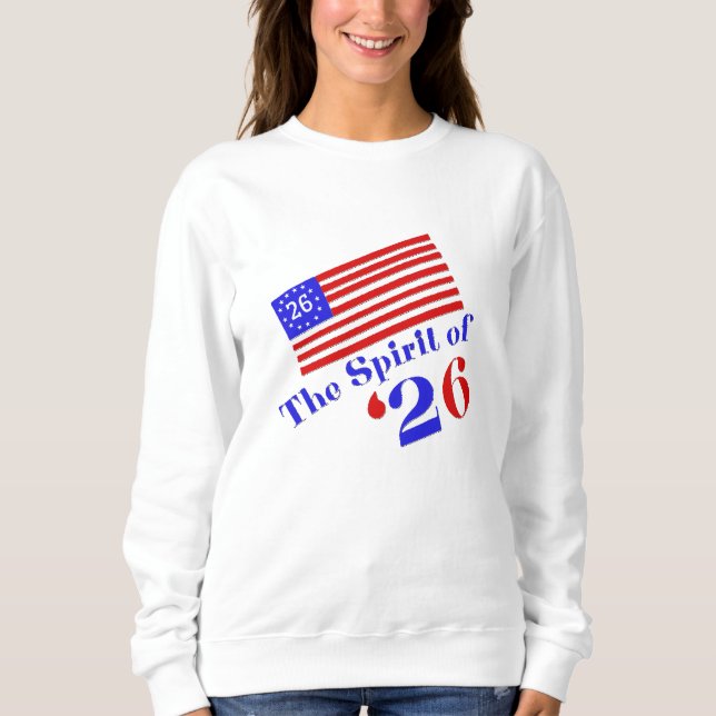DAS GEBIET VON 26 SWEATSHIRT (Vorderseite)