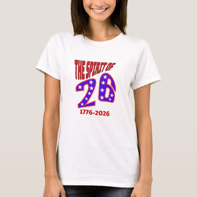 DAS GEBIET VON 26 T-Shirt (Vorderseite)