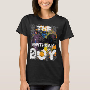 Das Geburtstagsjunge Monster Truck Matching Family T-Shirt