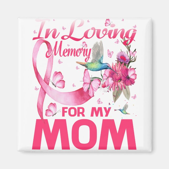 Das Gedächtnis für meine Mama lieben Magnet (Vorne)