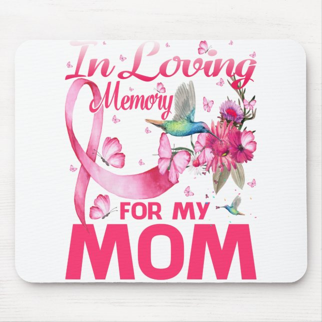 Das Gedächtnis für meine Mama lieben Mousepad (Vorne)