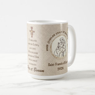 Das Gedenkjahr des Hl. Franziskus - Gedenktasse  Kaffeetasse