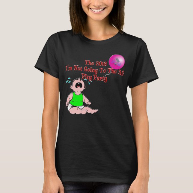 Das gedenkwürdige T-Shirt 2016 Mitleid-Party-Damen (Vorderseite)