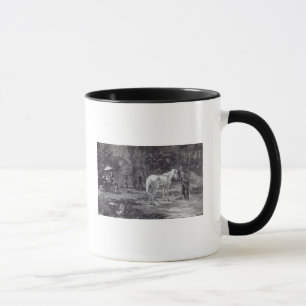 Das geduldige Modell, "von der Freizeit-Stunde", Tasse