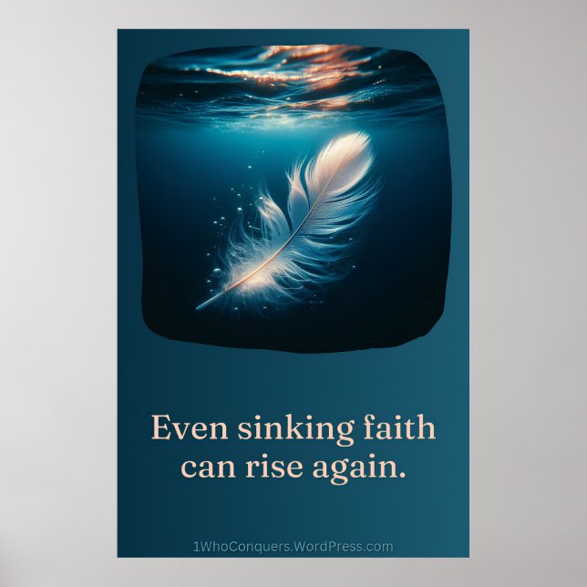 Das Gefühl, das gesunken ist Poster (Vorne)