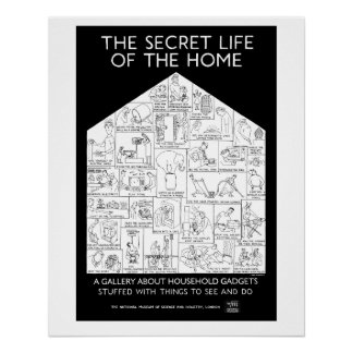 Das geheime Leben des Home-Posters Poster