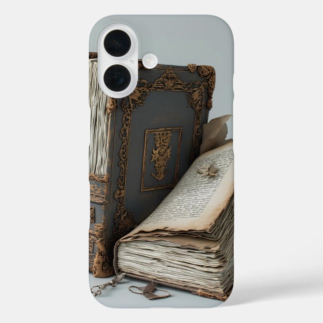 Das Geheimnis des Archivars iPhone 16 Hülle (Rückseite)