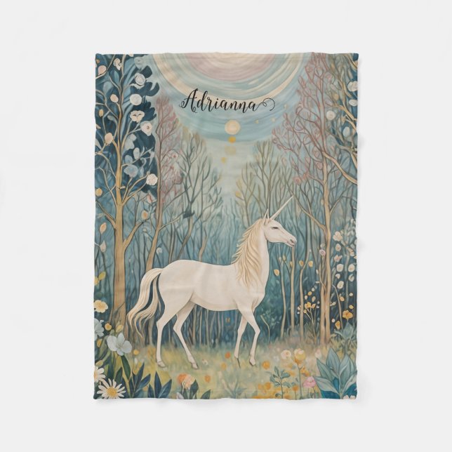 Das Geheimnis des Flüsternwaldes Fleecedecke (Vorderseite)