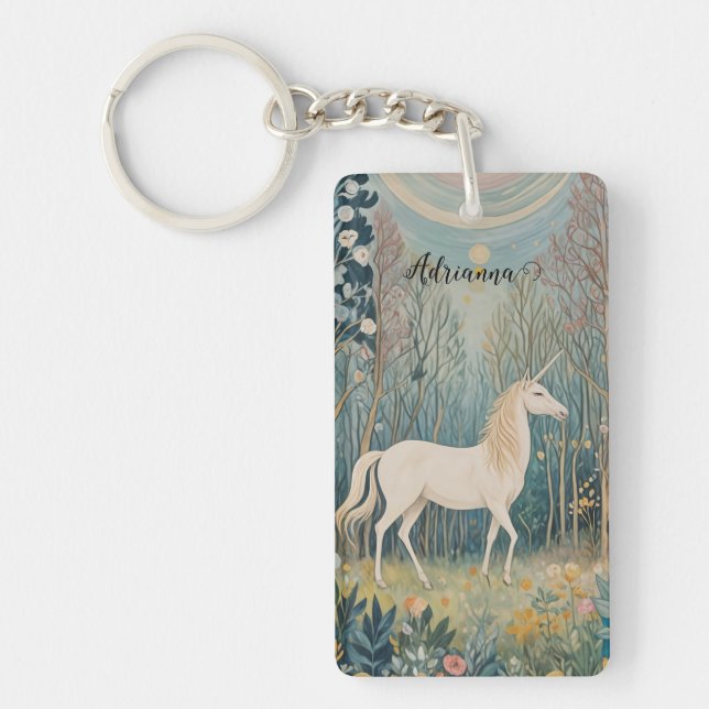 Das Geheimnis des Flüsternwaldes Schlüsselanhänger (Vorderseite)