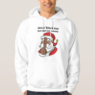 Das Geheimnis des schwarzen Weihnachtsmanns - Hood Hoodie