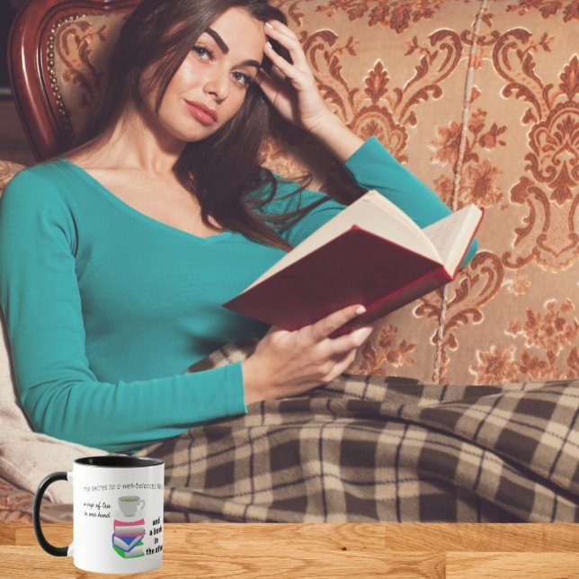 Das Geheimnis eines ausgewogenen Lebens, Tee und B Tasse (Von Creator hochgeladen)