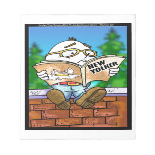 Das Geheimnis von Humpty Dumpty Rick London Gesche Notizblock