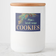 Das Geheimrezept der Mama COOKIES. Etikettset