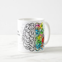 Das Gehirn benutzt 20% des ganzes Sauerstoffes, Kaffeetasse