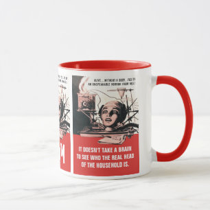 Das Gehirn, das nicht wurde, die Tasse