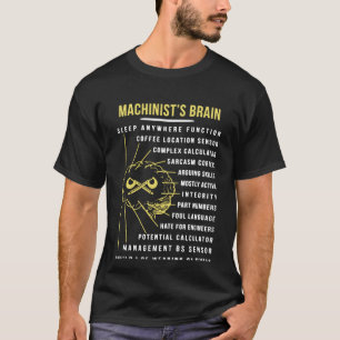 Das Gehirn des Maschinisten T-Shirt