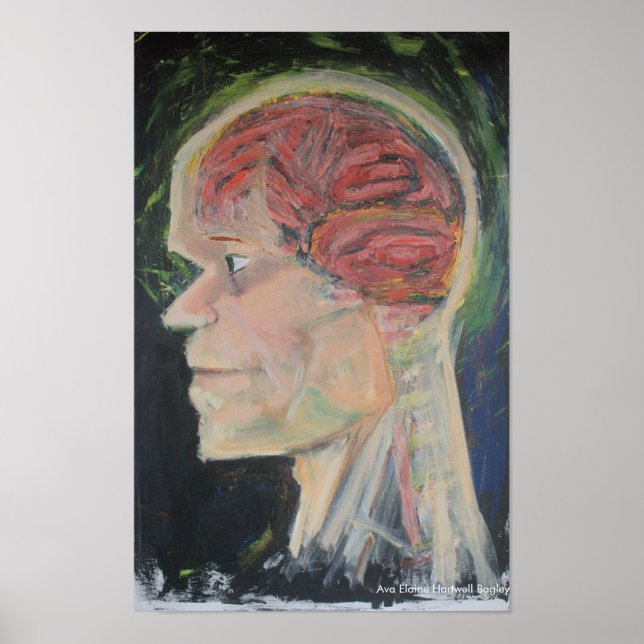 Das Gehirn Poster (Vorne)