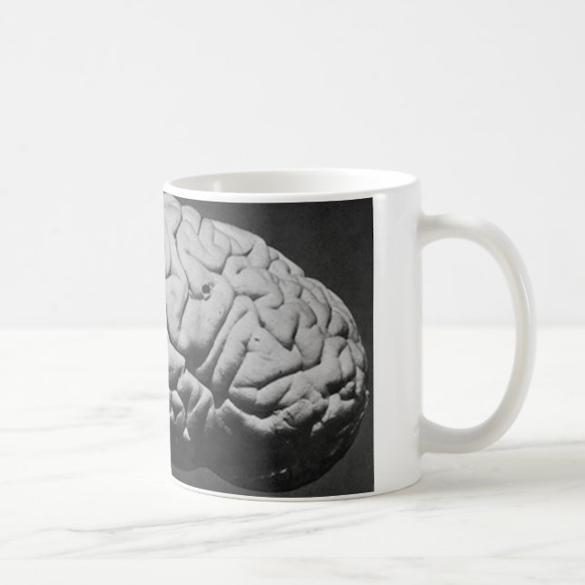 DAS GEHIRN VON CHARLES BABBAGE (1909) KAFFEETASSE (Rechts)
